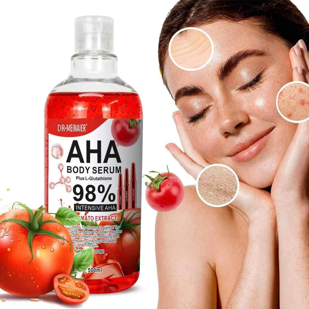 500ml Tomato Whitening Face Essence Body Lotion