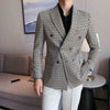 Slim Fit Houndstooth Blazer