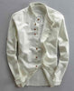 Men's Casual Cotton Linen Shirt