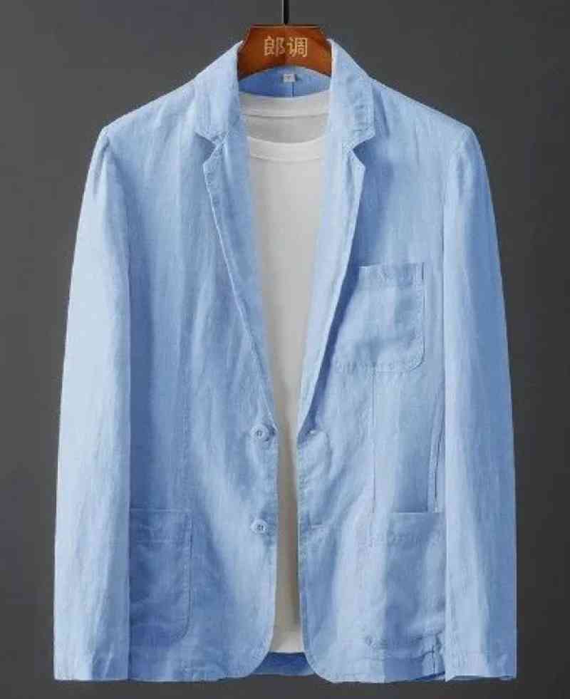 Men's Blazer Jacket (Summer Solid Slim Fit)