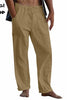 New Men's Cotton Linen Pants