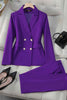 Women's Slim Fitted Pants Suit