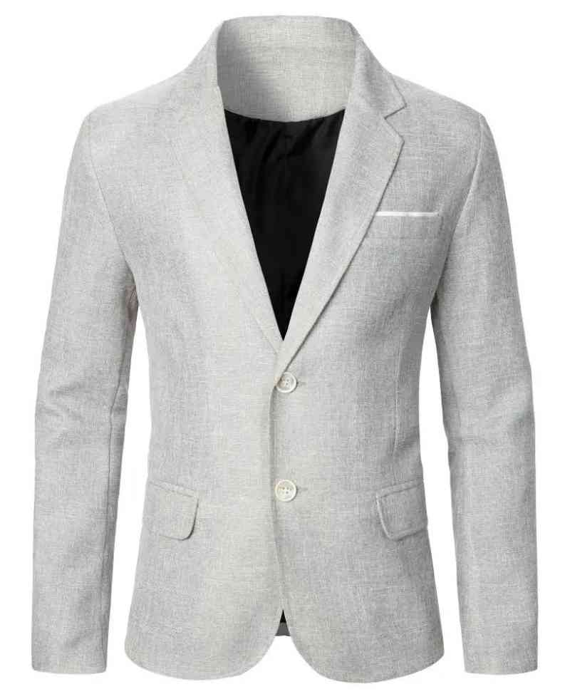 Men's Comfortable  Texture Fabric Blazer