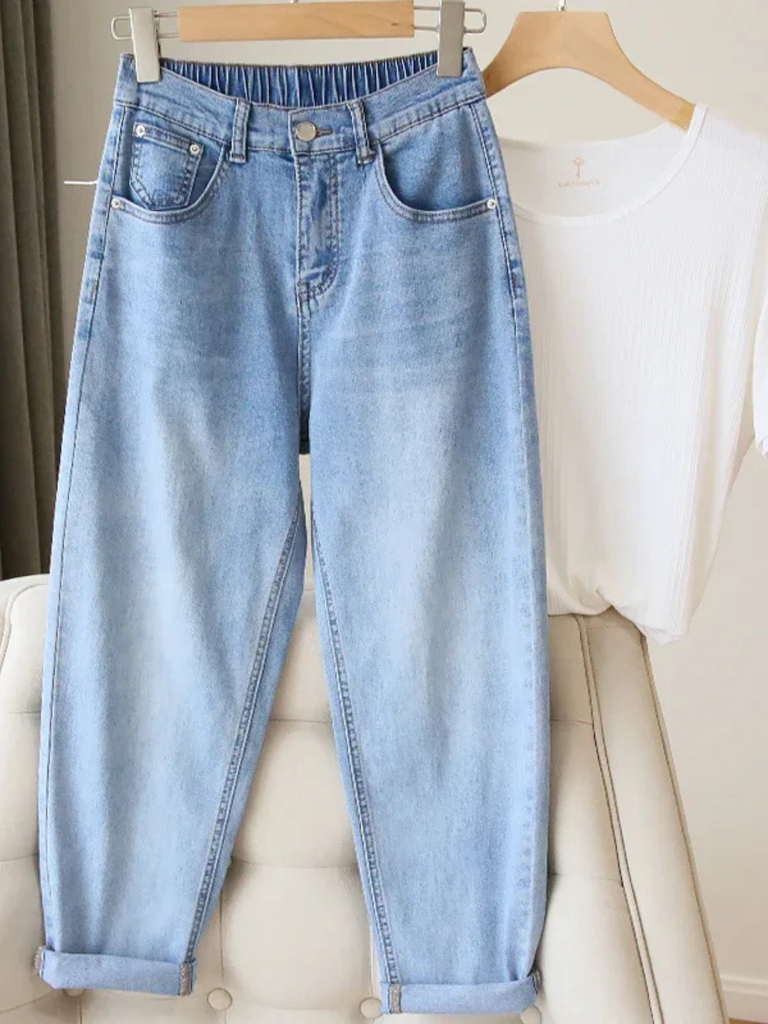 Loose Fit Denim Pants