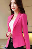 Korean Single Button Blazer