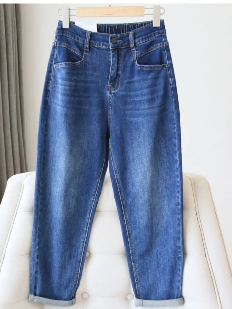 Loose Fit Denim Pants