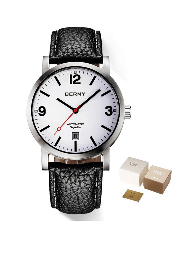 Berny Automatic Leather Watch