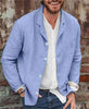 Men's Linen Thin Blazer