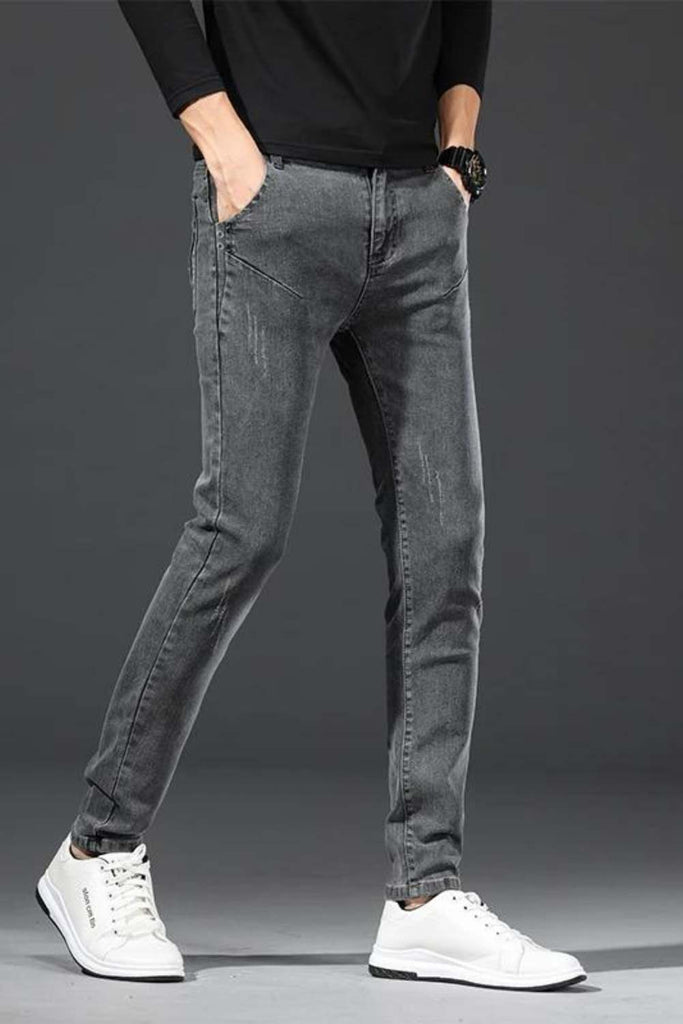 New Arrival! Gray Slim Jeans