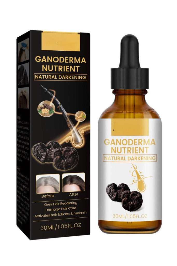 Gray Hair Treatment Serum Liquid White To Black Natural Color Repair