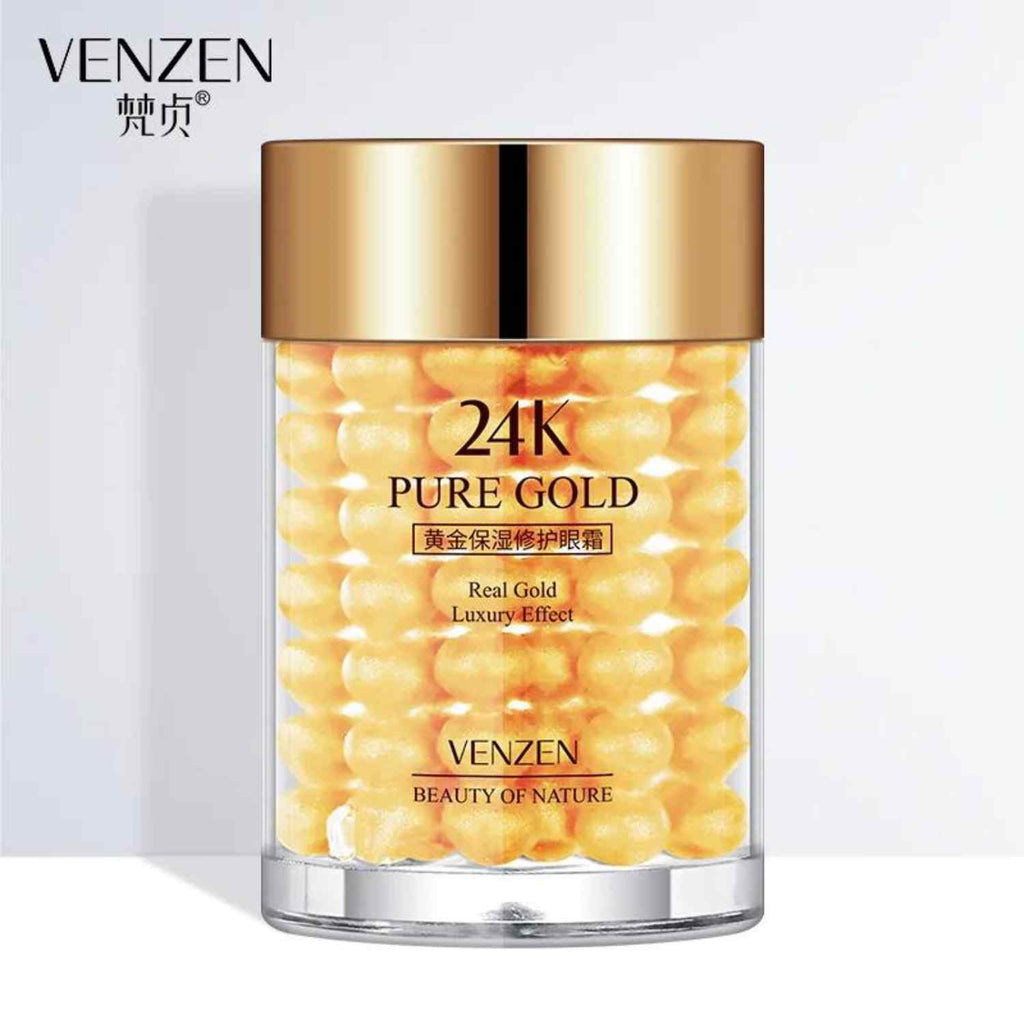 24K Gold Eye Cream Moisturizing Hyaluronic Acid Serum