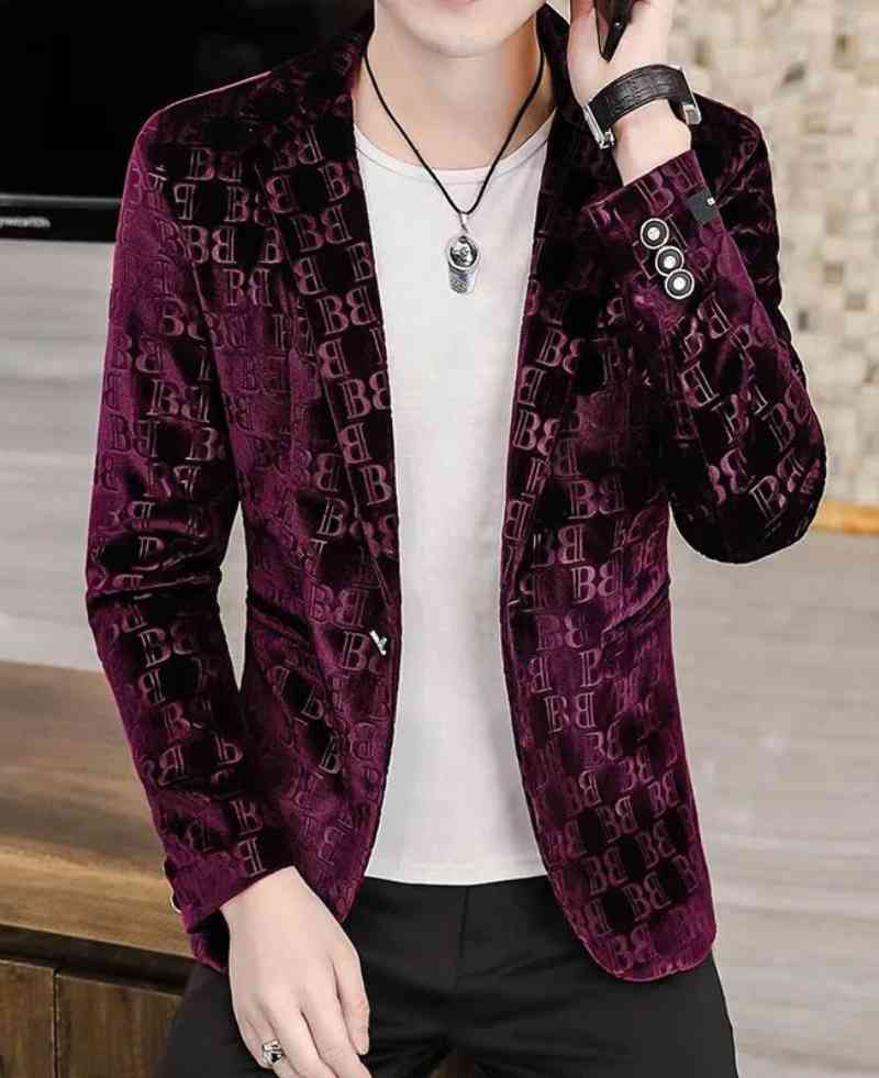 Casual Printed Blazer