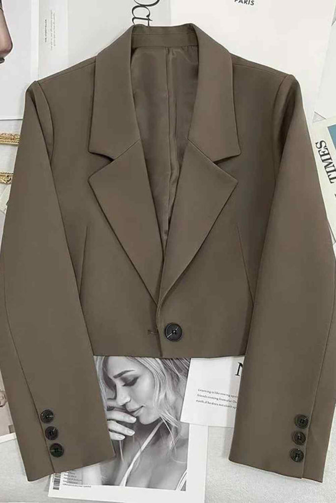 Cropped Blazer