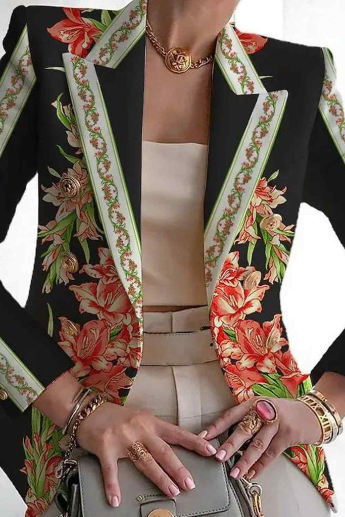 Le kRUISER Women's Winter Printed Blazer