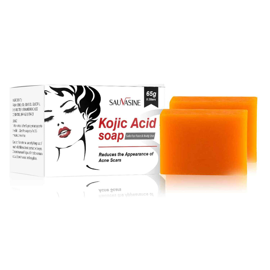 Kojic Acid Skin Care Set Facial Cleanser & Body Lotion