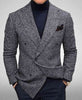 Elegant  Knitted Blazer (Slim Fit)