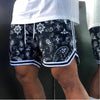 Camouflage shorts Print Splicing