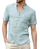 Summer Cotton Linen Casual T-Shirts