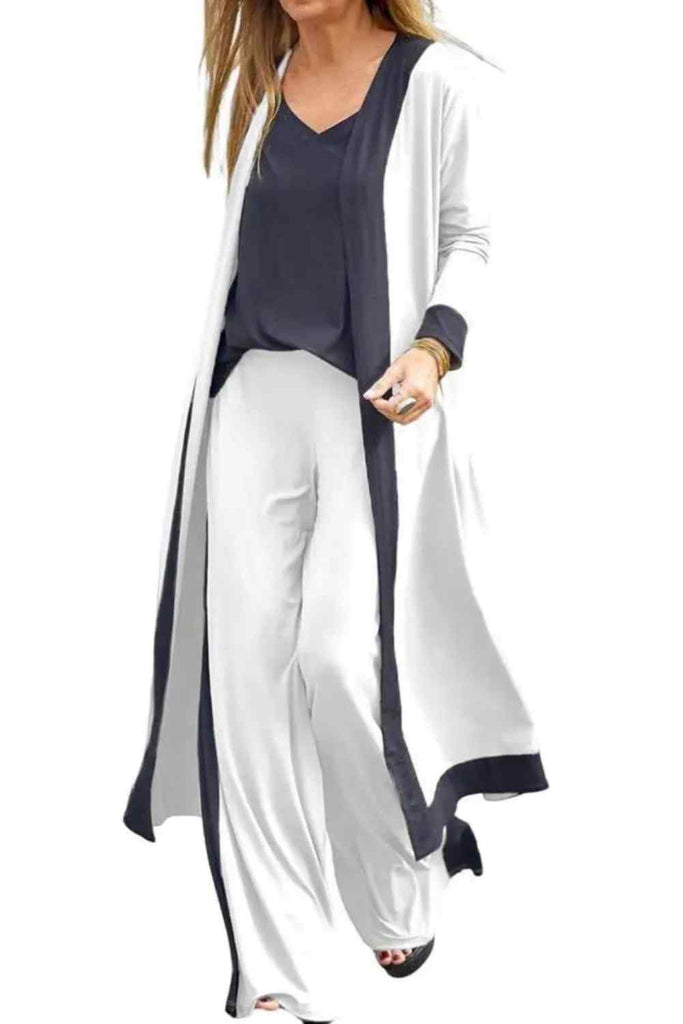 Cozy Cardigan, Pants & Vest Set
