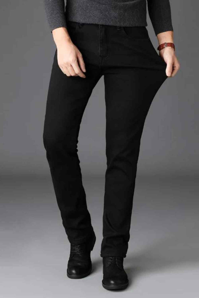 Black Comfy Softener Trousers