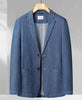 Men's Thin Cotton Monochrome Blazer