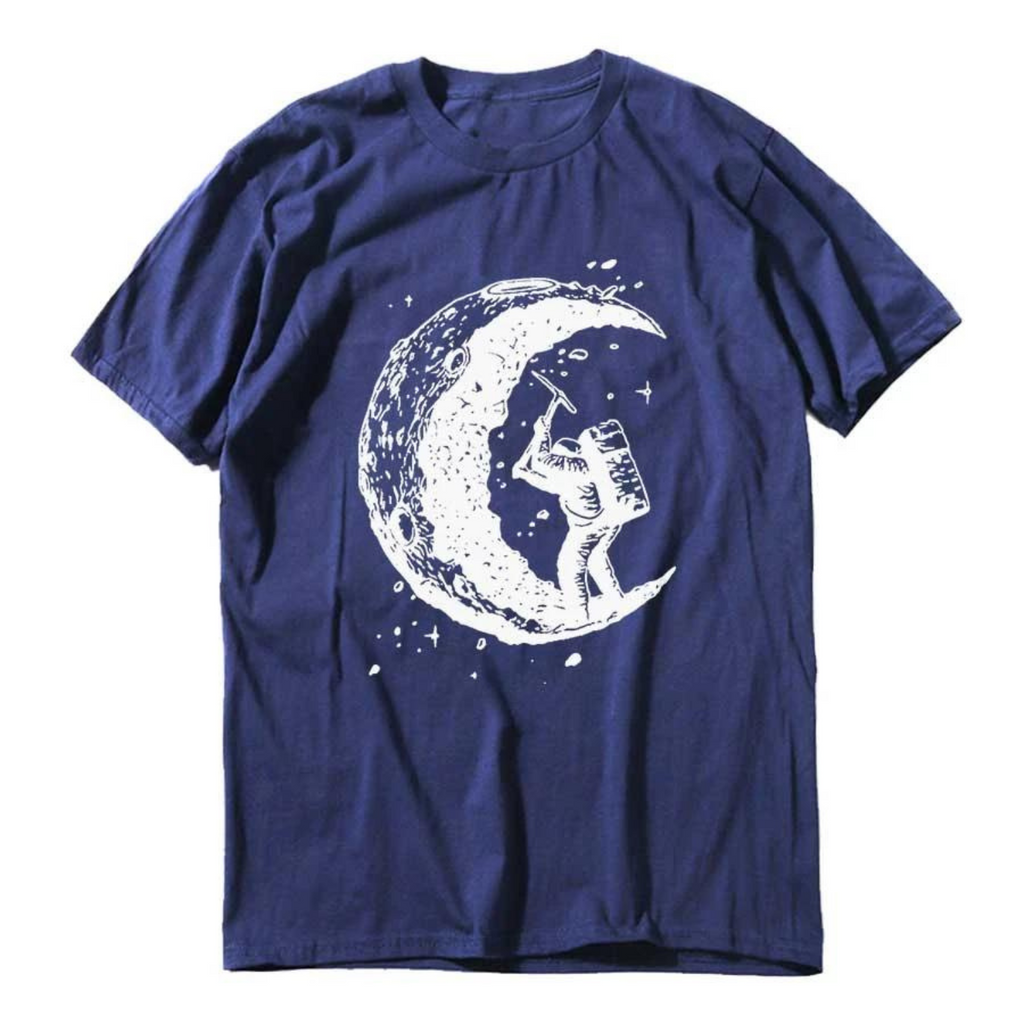 "Digging The Moon" Graphic Tee