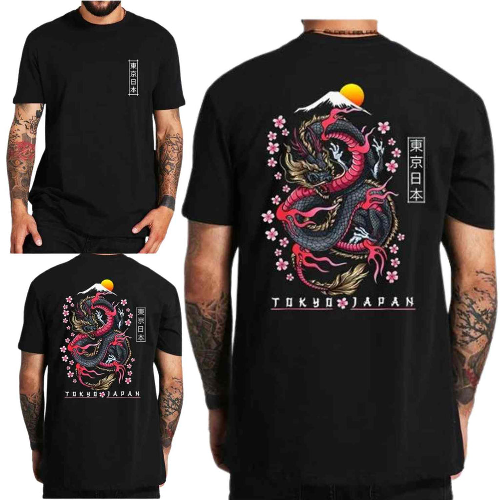 Dragon Japanese Style T Shirt