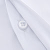 Men's Classic Hidden Buttons French Cuffs Solid Dress Shirt Formal Business Standard-fit Long Sleeve Shirts (Cufflink Included)