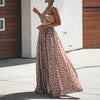 Floral Print Bohemian Maxi Dress – Summer Beach Style