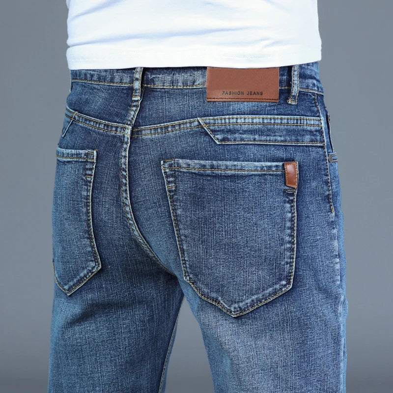 Men's Classic Blue Jeans