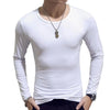 Men's Casual O-neck Long Sleeve Shirt