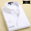 MACROSEA Classic Style Men's Solid Shirts Long Sleeve Men's Casual Shirts Comfortable Breathable Men's Office-wear Clothing