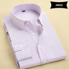 MACROSEA Classic Style Men's Solid Shirts Long Sleeve Men's Casual Shirts Comfortable Breathable Men's Office-wear Clothing