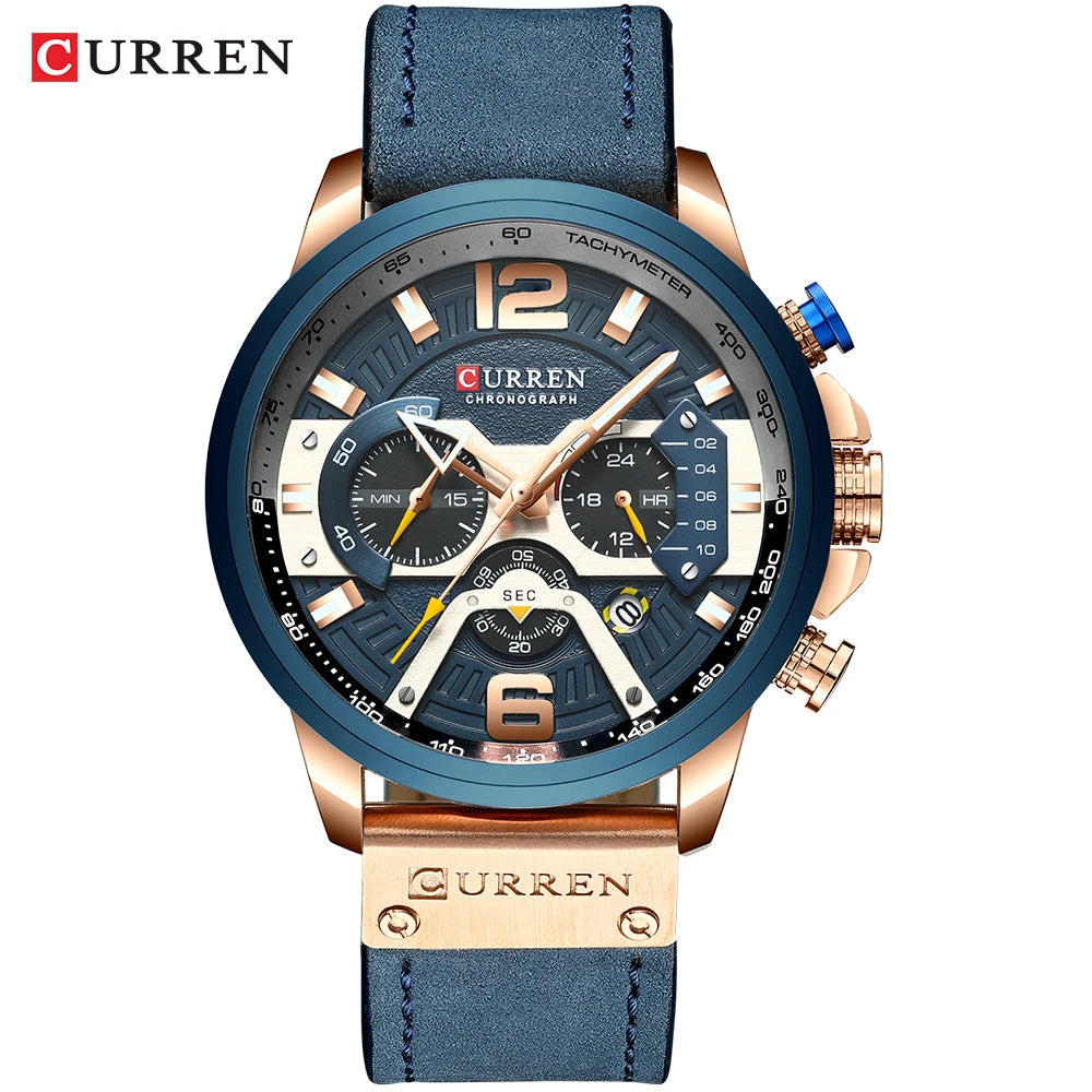 CURREN Casual Sport Watche