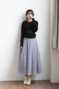 Long Mesh Maxi Skirt