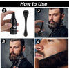 4Pcs/set Men Beard Growth Kit Professional Hair Growth Enhancer