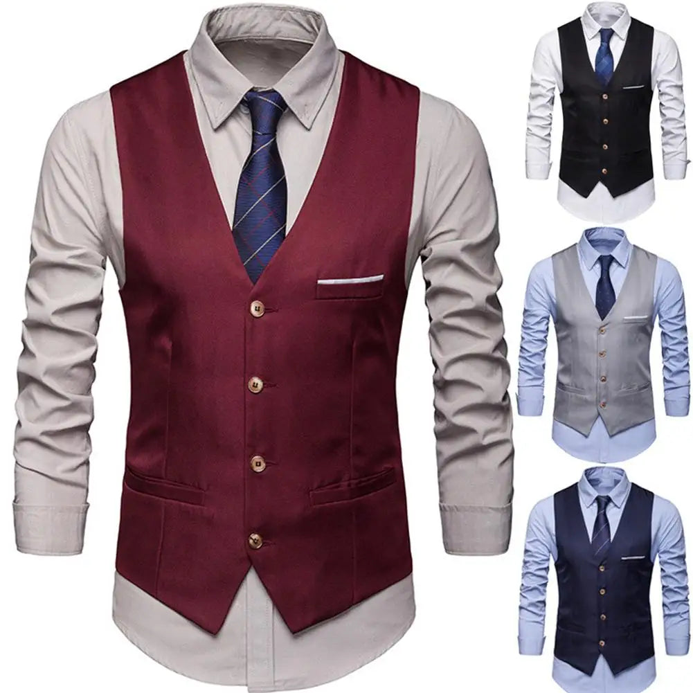 Men Slim Fits Vest
