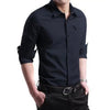 Men Shirt Mens Business Casual Shirts 2020 New Arrival Men Famous Brand Clothing Army Green Long Sleeve Camisa Masculina