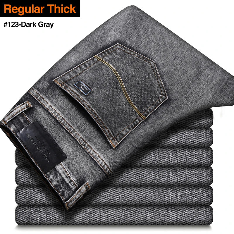 Men's Slim Fit Grey Jeans