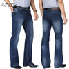 Men's Big Flared Jeans with Boot Cut Leg