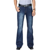 Men's Big Flared Jeans with Boot Cut Leg