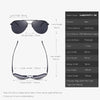 MERRYS100% Polarized Aluminum Alloy Frame Sunglasses