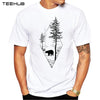 TEEHUB Men's Animal Print Tee