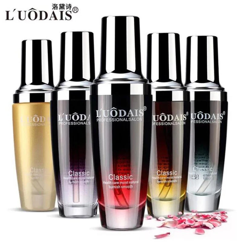 LUODAIS Argan Oil Essence Hair Care Repairing Serum Fragrance Smoothing Protects Damaged Hair & Scalp Care Conditioner 80ml