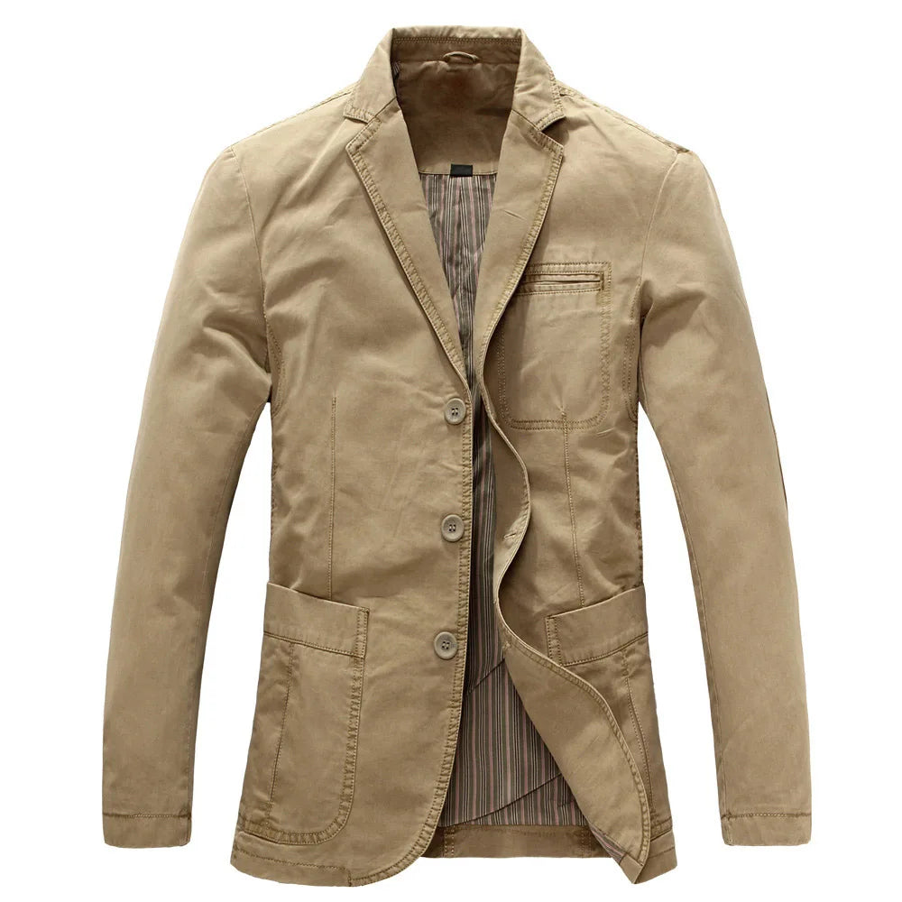 Men 100% Cotton Blazer