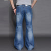 Men's Big Flared Jeans with Boot Cut Leg