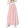 Long Mesh Maxi Skirt