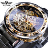 Winner Men Royal Design Skeleton Wrist Watch