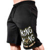 Men's Summer Loose Cotton Print Casual Shorts