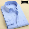 MACROSEA Classic Style Men's Solid Shirts Long Sleeve Men's Casual Shirts Comfortable Breathable Men's Office-wear Clothing